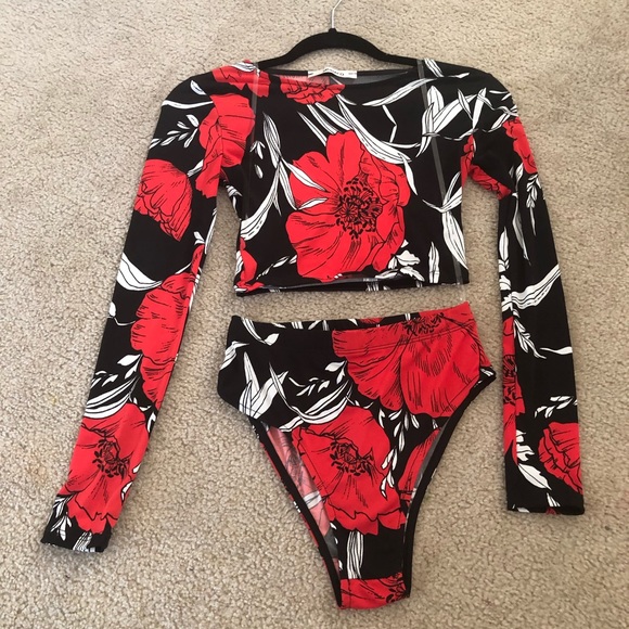 Matching Two Piece Set / Bathing Suit - Picture 2 of 5